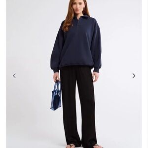 Rumored Airport Sweatshirt - Navy. NWT